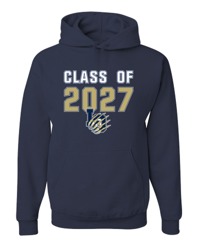 Los Osos Grizzlies LO Script Class of 2027 Men's Premium Hoodie