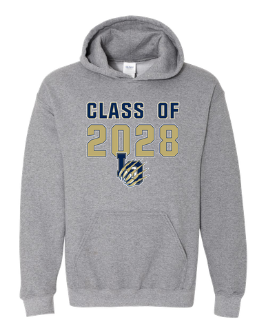 Los Osos Grizzlies LO Script Class of 2028 Men's Hoodie