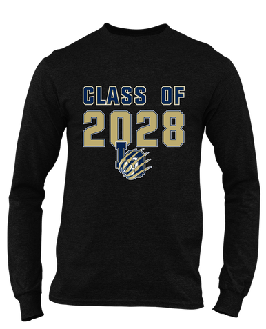 Los Osos Grizzlies LO Script Class of 2028 Men's LS T-Shirt