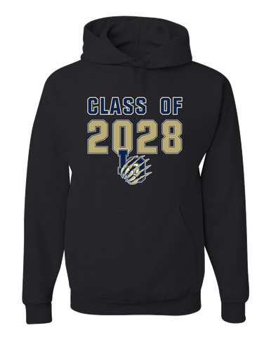 Los Osos Grizzlies LO Script Class of 2028 Men's Premium Hoodie