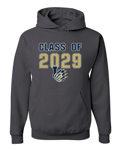 Los Osos Grizzlies LO Script Class of 2029 Men's Premium Hoodie