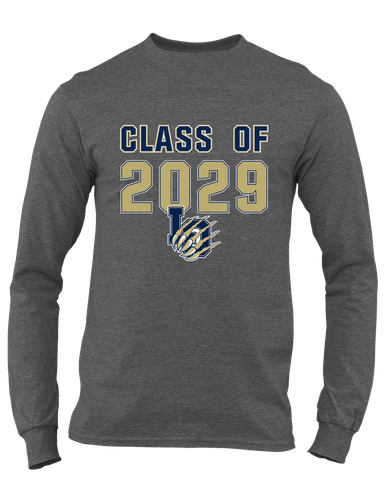 Los Osos Grizzlies LO Script Class of 2029 Men's Premium LS T-Shirt
