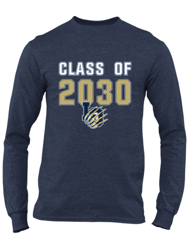 Los Osos Grizzlies LO Script Class of 2030 Men's Premium LS T-Shirt