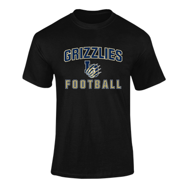 Los Osos Grizzlies LO Script Football #1 Men's SS T-Shirt
