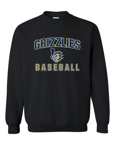 Los Osos Grizzlies LO Script Baseball #1 Men's Sweatshirt