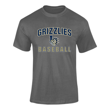 Los Osos Grizzlies LO Script Baseball #1 Men's Premium SS T-Shirt