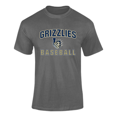 Los Osos Grizzlies LO Script Baseball #1 Men's SS T-Shirt