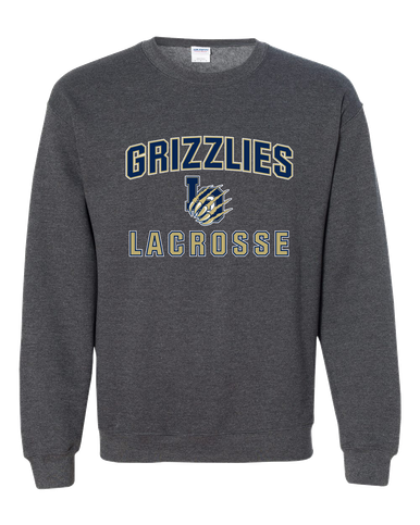 Los Osos Grizzlies LO Script Lacrosse Men's Sweatshirt
