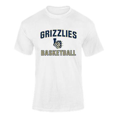 Los Osos Grizzlies LO Script Basketball #1 Men's Premium SS T-Shirt
