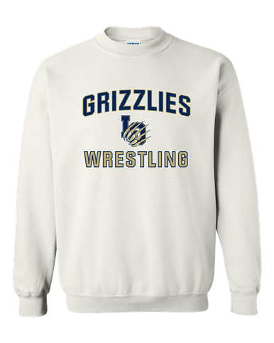 Los Osos Grizzlies LO Script Wrestling Men's Sweatshirt