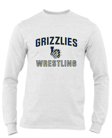 Los Osos Grizzlies LO Script Wrestling Men's LS T-Shirt