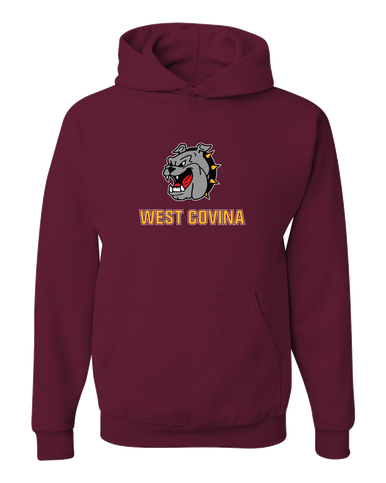 West Covina Bulldogs Mascot #2 Men's Premium Hoodie