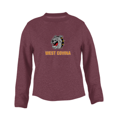 West Covina Bulldogs Mascot #2 Women's Sweatshirt