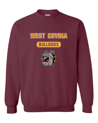 West Covina Bulldogs Mascot #3 Men's Sweatshirt
