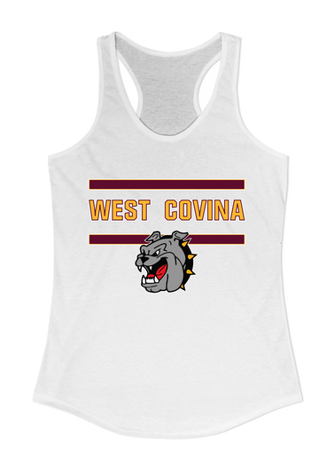 West Covina Bulldogs Mascot #4 Women's Tank Top