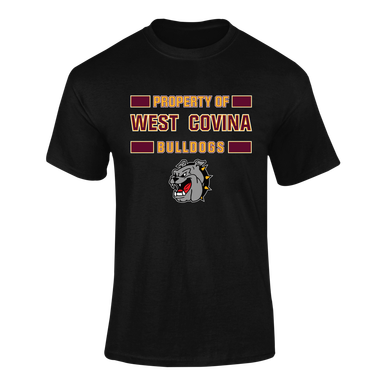 West Covina Bulldogs Property Of Men's SS T-Shirt