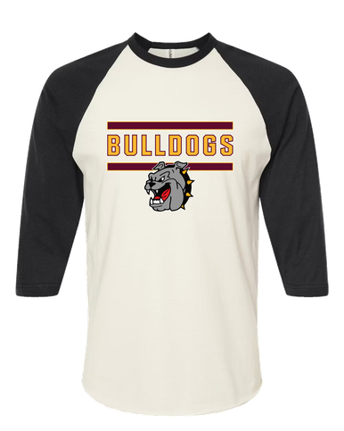 West Covina Bulldogs Mascot #5 Women's Baseball T-Shirt