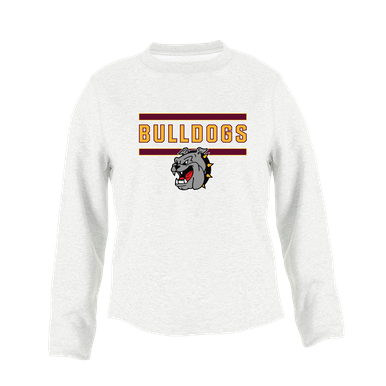West Covina Bulldogs Mascot #5 Women's Sweatshirt