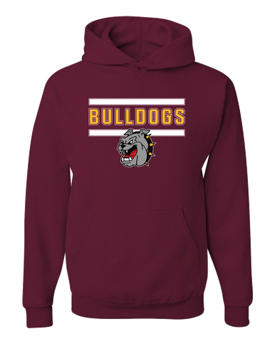 West Covina Bulldogs Mascot #5 Men's Premium Hoodie