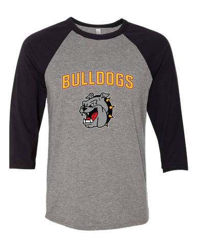 West Covina Bulldogs Mascot #6 Women's Baseball T-Shirt