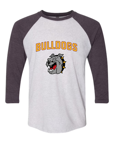 West Covina Bulldogs Mascot #6 Men's Baseball T-Shirt