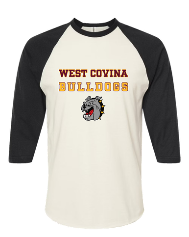West Covina Bulldogs Spirit Women's Baseball T-Shirt