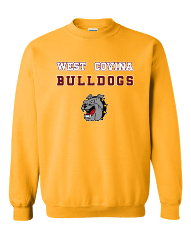 West Covina Bulldogs Spirit Men's Sweatshirt