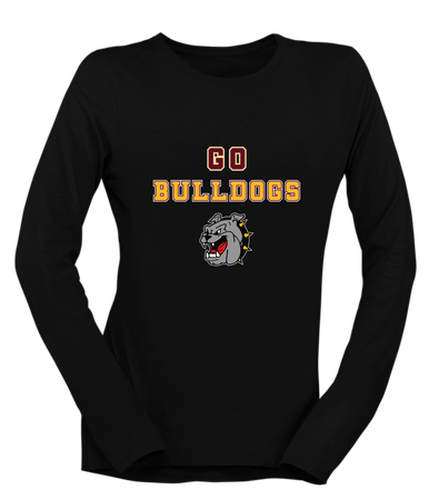 West Covina Bulldogs Go Team Women's LS T-Shirt