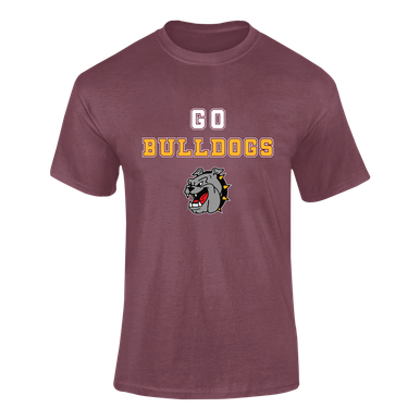 West Covina Bulldogs Go Team Men's SS T-Shirt
