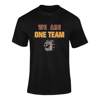 West Covina Bulldogs We Are One Team Men's SS T-Shirt