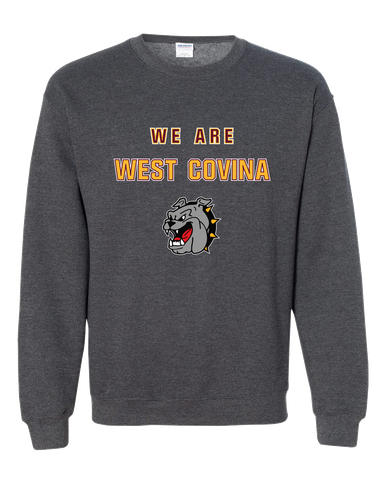 West Covina Bulldogs We Are Men's Sweatshirt