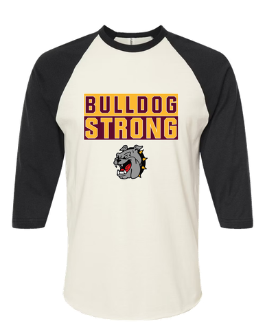West Covina Bulldogs Strong #1 Women's Baseball T-Shirt