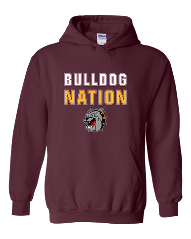 West Covina Bulldogs Nation #2 Men's Hoodie