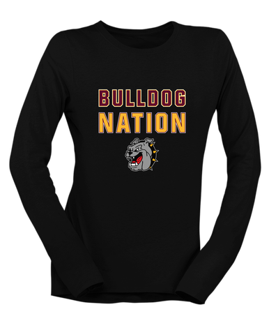 West Covina Bulldogs Nation #2 Women's LS T-Shirt
