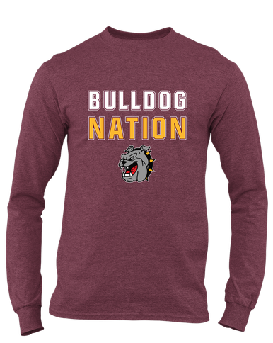 West Covina Bulldogs Nation #2 Men's LS T-Shirt