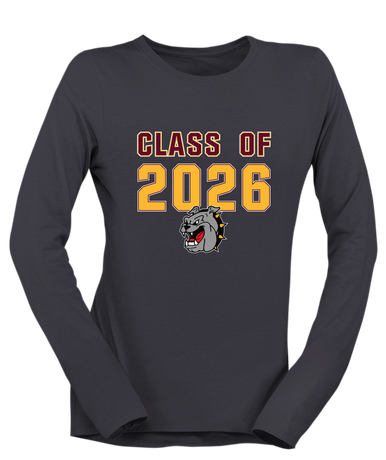 West Covina Bulldogs Class of 2026 Women's LS T-Shirt