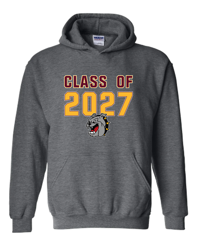 West Covina Bulldogs Class of 2027 Men's Hoodie