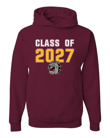 West Covina Bulldogs Class of 2027 Men's Premium Hoodie