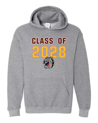 West Covina Bulldogs Class of 2028 Men's Hoodie