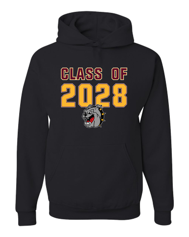 West Covina Bulldogs Class of 2028 Men's Premium Hoodie