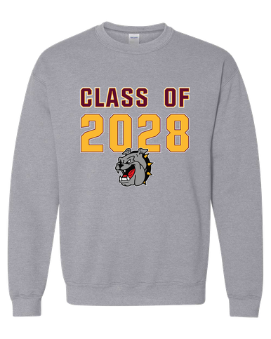 West Covina Bulldogs Class of 2028 Men's Sweatshirt