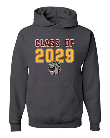 West Covina Bulldogs Class of 2029 Men's Premium Hoodie