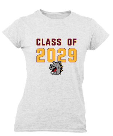 West Covina Bulldogs Class of 2029 Women's Premium SS T-Shirt