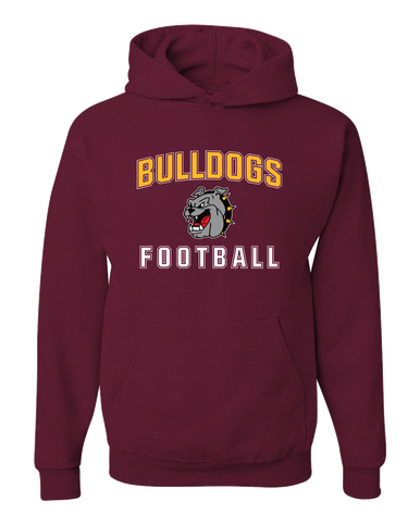 West Covina Bulldogs Football #1 Men's Premium Hoodie