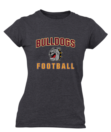 West Covina Bulldogs Football #1 Women's Premium SS T-Shirt