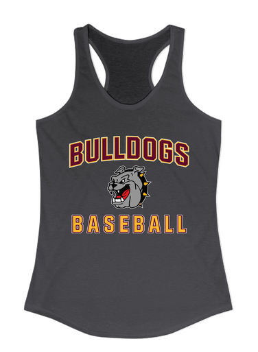 West Covina Bulldogs Baseball #1 Women's Tank Top