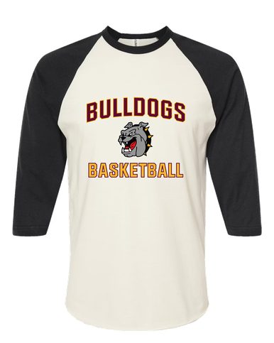 West Covina Bulldogs Basketball #1 Men's Baseball T-Shirt