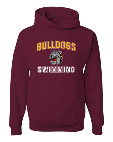 West Covina Bulldogs Swimming Men's Premium Hoodie