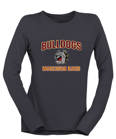 West Covina Bulldogs Marching Band Women's LS T-Shirt