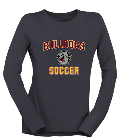 West Covina Bulldogs Soccer #1 Women's Premium LS T-Shirt